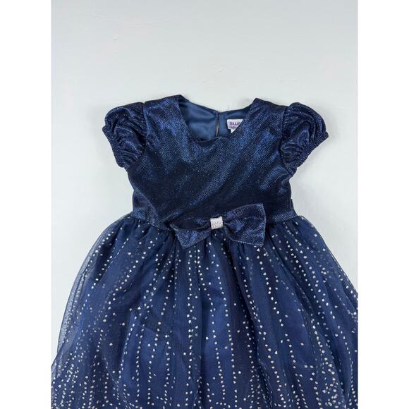 Blueberi Boulevard Sparkle Blue Tulle Party Dress size 5 - Picture 2 of 10